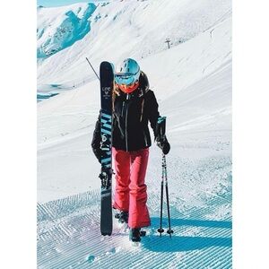 NILS WATERPROOF HOODED SKI JACKET